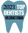 Washingtonian 2021 Top Dentist